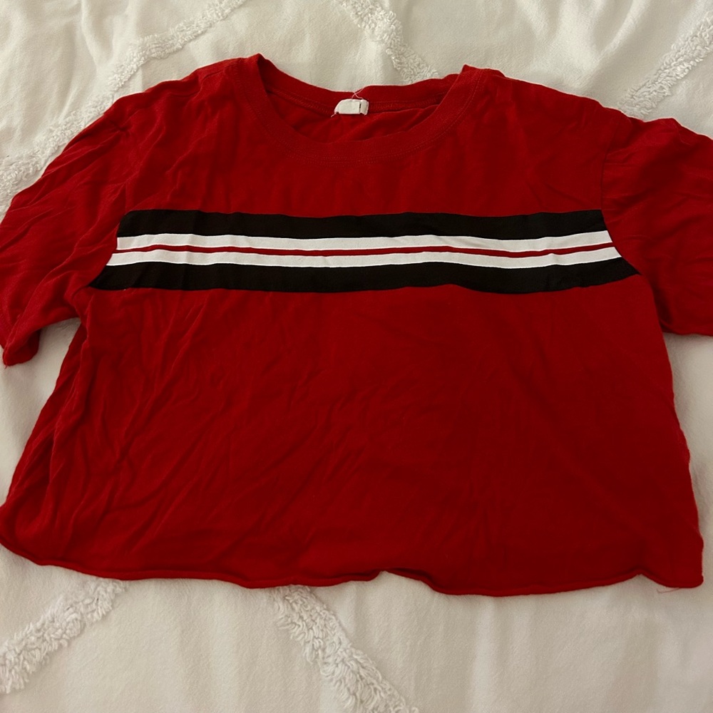 Red Crop Top